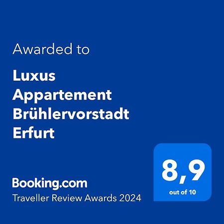 Luxus Appartement Bruehlervorstadt Erfurt Exterior foto